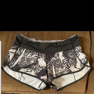 Lululemon speed short. Size 6.